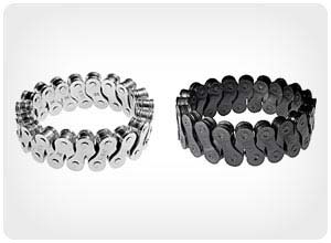 bike chain cuff bracelets