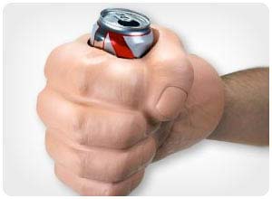 giant fist can holder