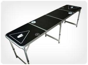 go pong portable beer pong table