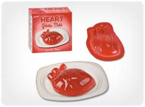 heart gelatin mold