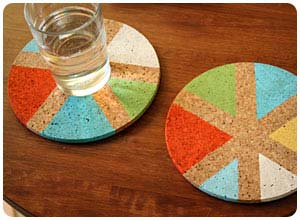 painted coasters