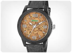 sprout cork dial watch