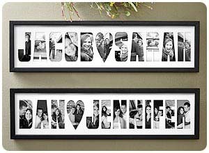 sweethearts photo collage frame