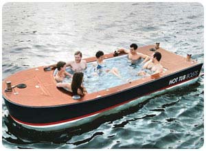 the hot tub boat