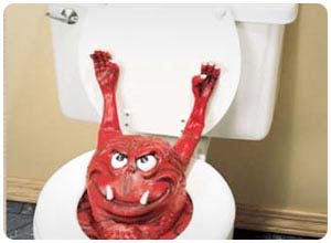 toilet monster