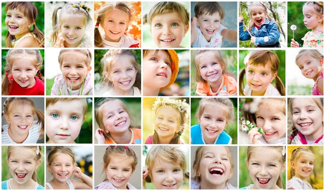 kids photo collage