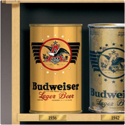 Budweiser Replica Vintage Beer Can