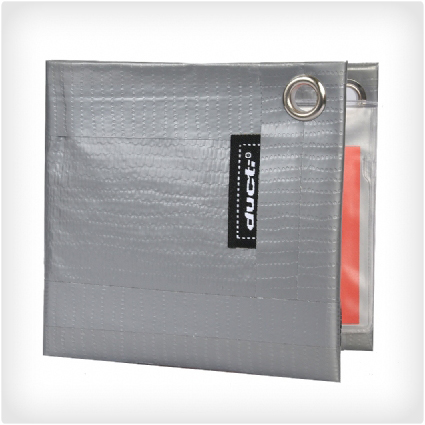 Duct Tape Bi Fold Wallet