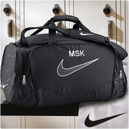 Nike Embroidered Duffel Bag