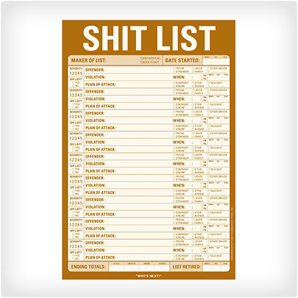Shit List