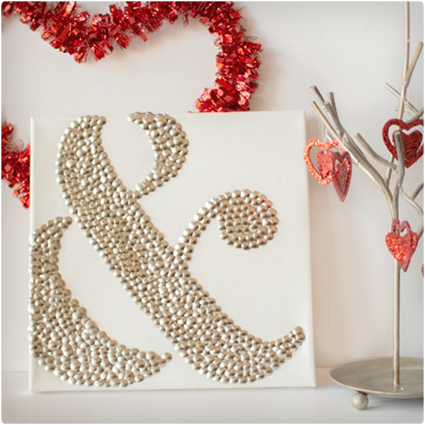 Ampersand Valentine Art