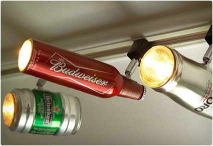Beer Can Track Lighting