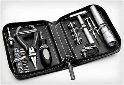 Deluxe Zippered Tool Kit