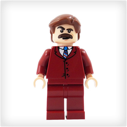 Ron Burgundy LEGO Man