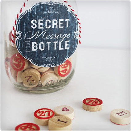 Secret Message in a Bottle