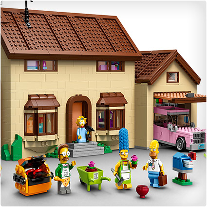 The Simpsons LEGO House