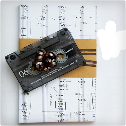 Cassette Tape Gift Topper