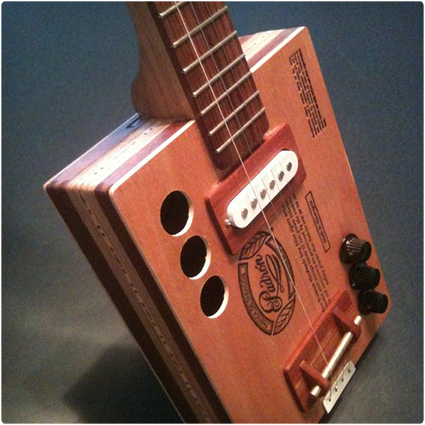 Custom Made Cigar Box Guitar