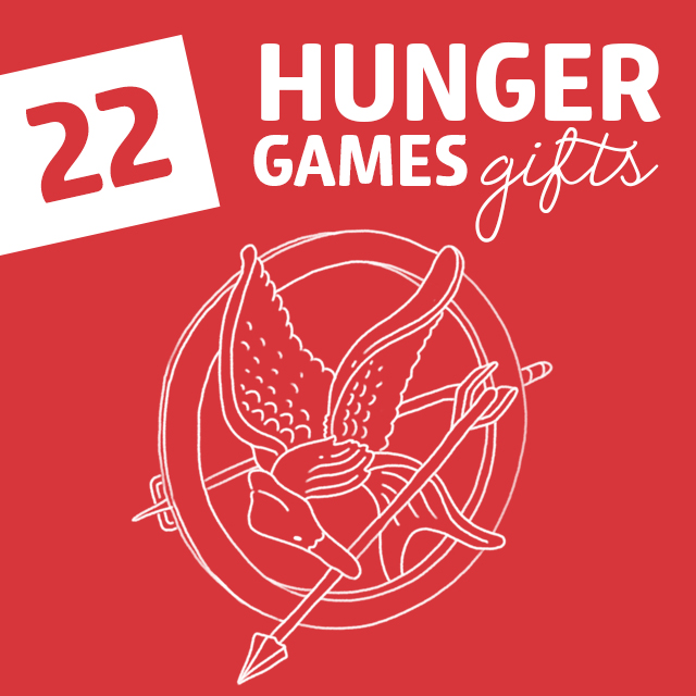 22 Gifts for Hunger Games Fans- may the gifts be ever in your favor.