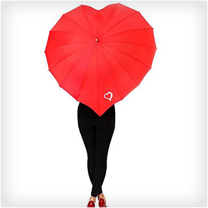 Heart-Shaped-Umbrella