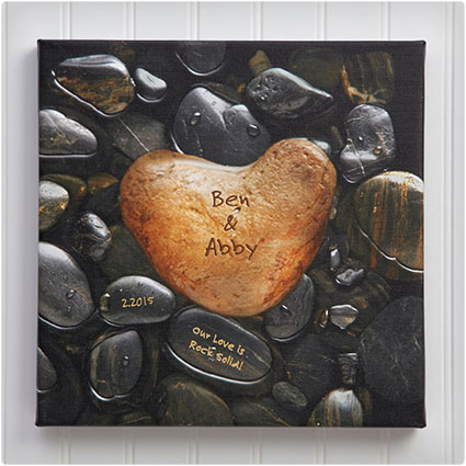 Personalized-Heart-Rock-Print