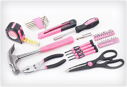 Pink-Tool-Set