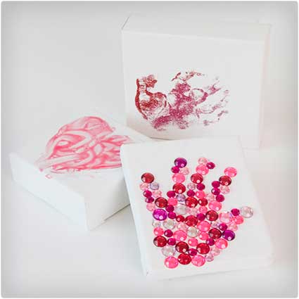 Handprint Valentine Craft