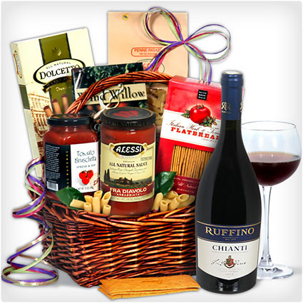 Chianti Wine - Italian Gift Basket