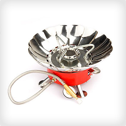 Etekcity E-gear Portable Collapsible Outdoor Windproof Camping Stove Butane Propane Burner 