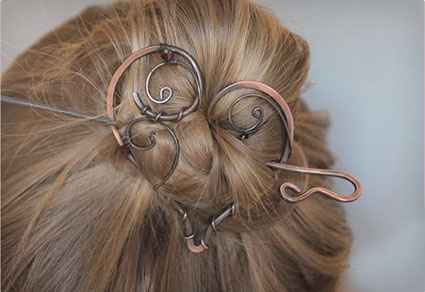Copper Hair Pin