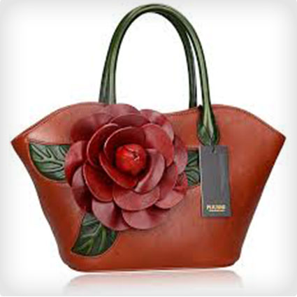 Designer Floral Handbag