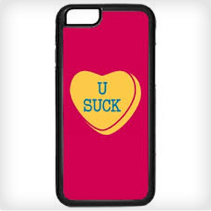 U Suck iPhone Case