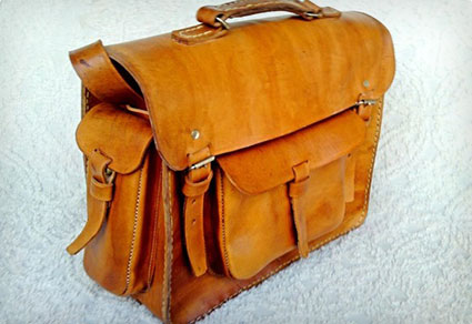 Vintage Leather Satchel