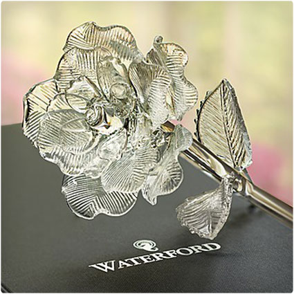 Waterford Glass Rose