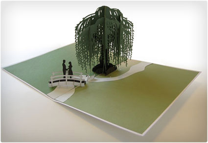 Willow Tree Pop-Up Card