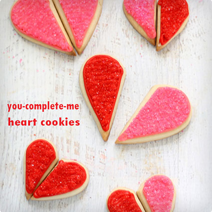 You Complete Me Cookies