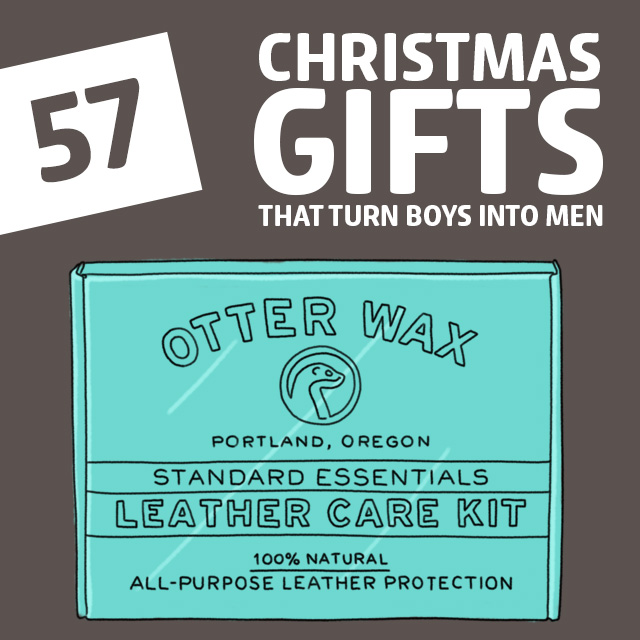 These helpful gifts help turn boys into men. So fun and unique!