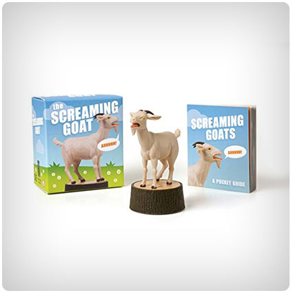 The Screaming Goat Book and Figure