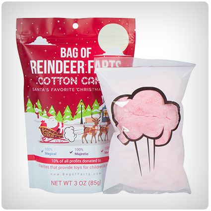 Bag of Reindeer Farts Cotton Candy
