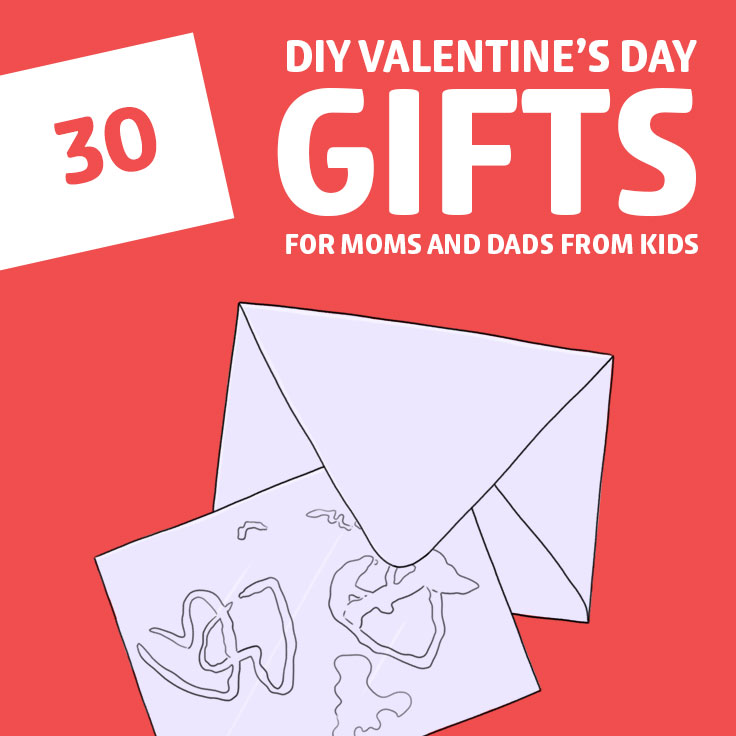 diy valentines gifts for moms and dads