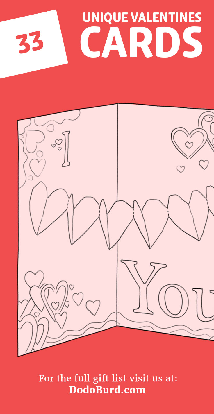 Valentine’s Day isn’t what it used to be, and now I can pretty much rewrite the rules with one of these awesome one-of-a-kind Valentine’s Day cards.