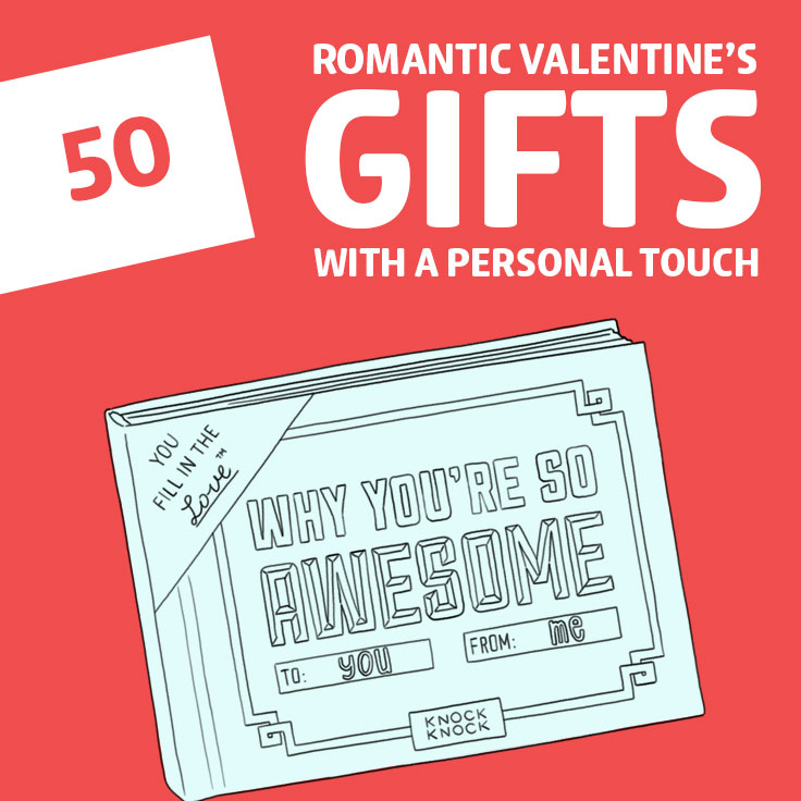 romantic personalized valentines gifts