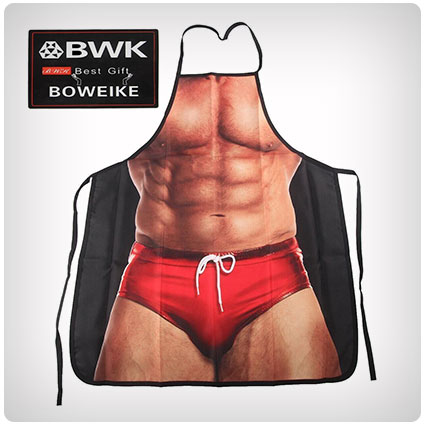 Boweike Sexy Muscle Man Apron