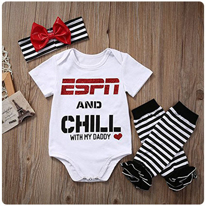ESPN and Chill with My Daddy Clothing Set