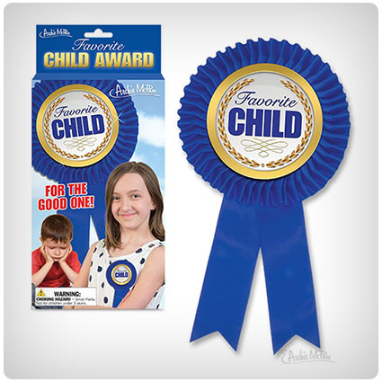 Favorite Child Award Blue Ribbon