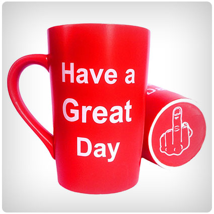 Have a Great Day with Middle Finger Mug