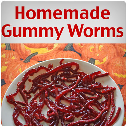 Homemade Gummy Worms