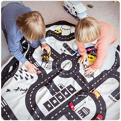 Play and Go Storage Mat - Road Map