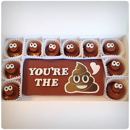 Poop Emoji Chocolates