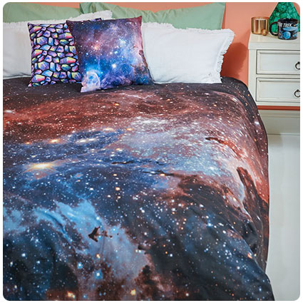 Carina Nebula Space Duvet Cover Galaxy Bedding